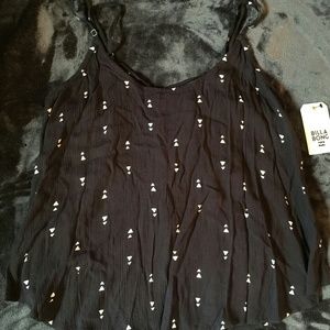 NWT BILLABONG CROP TANK SIZE LARGE